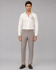 Ivory Ganesh Embroidered Shirt