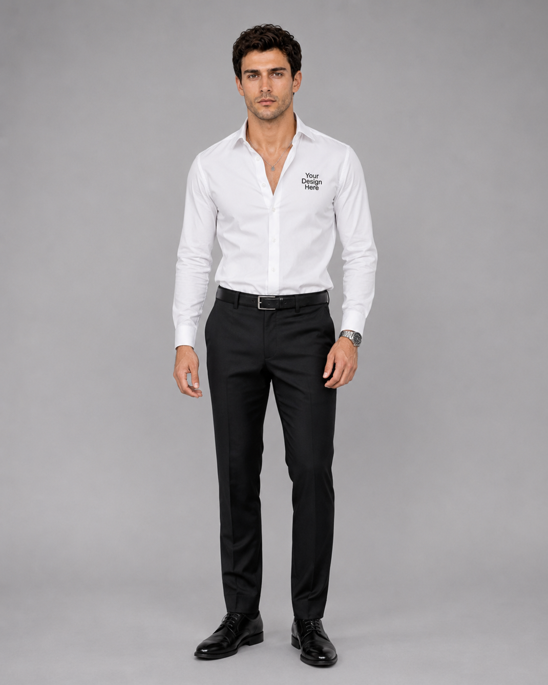 Personalised Embroidery Shirt - White