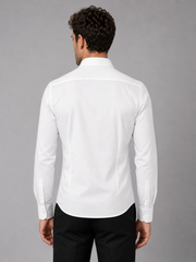 Feather Flight Embroidered White Shirt