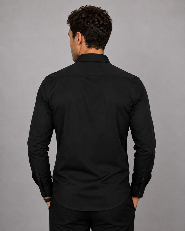 Personalised Embroidery Shirt - Black