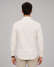 Personalised Embroidered Shirt - Cream