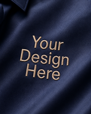 Personalised Embroidered Shirt - Navy Blue