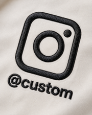 Custom Instagram Shirt - Cream