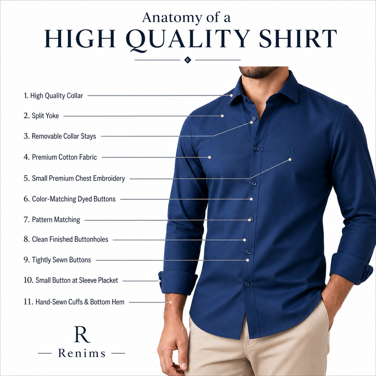 High quality shirts