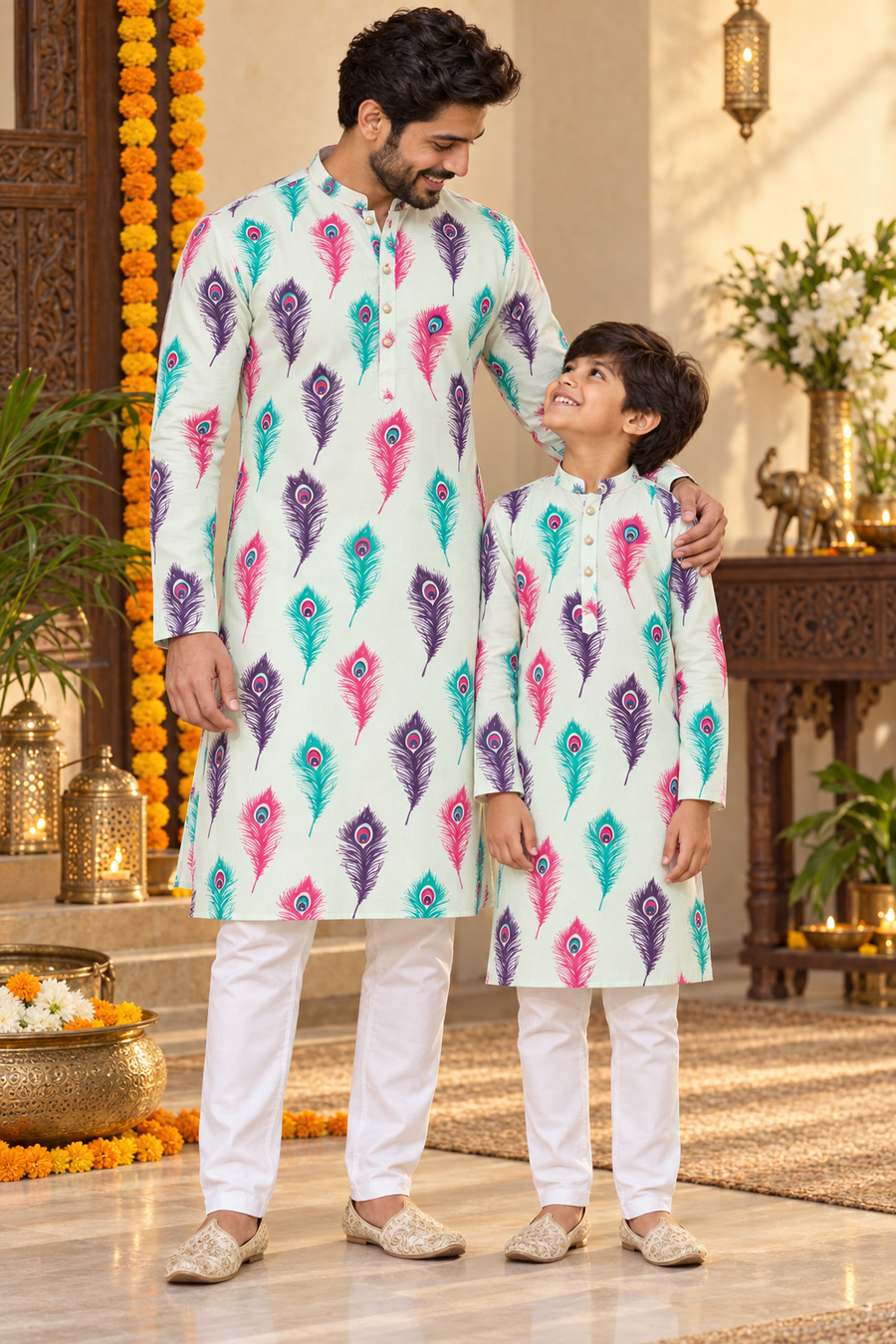 Diwali Twinning Kurtas